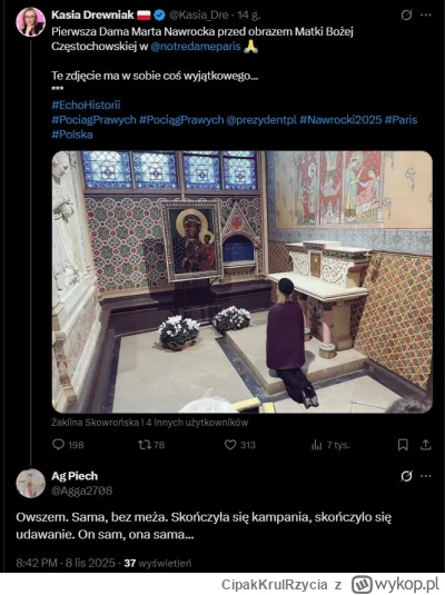 CipakKrulRzycia - #polityka #bekazpisu  #bekazkatoli
Paryż to miasto zakochanych. Dla...