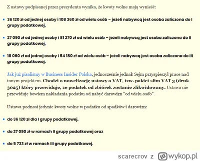 scarecrov - @Deska_o0: 1. Ustawa daje znacznie więcej pozostałym podatnikom, więc gło...