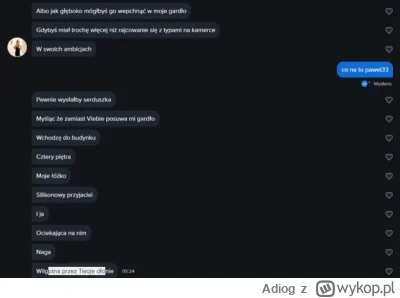 Adiog - streamer ktorego nie chce reklamowac wczoraj mial taka mala cysie nimfomanke,...