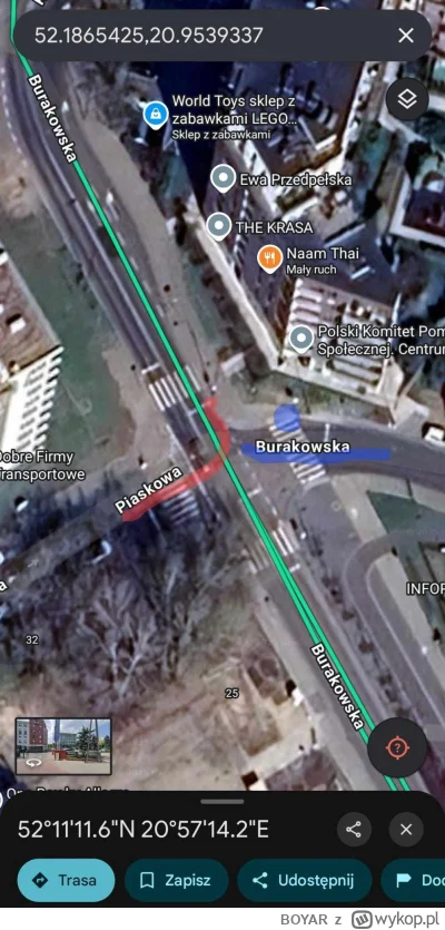 BOYAR - W Warszawie jest parę takich miejsc ale sa to skrzyżowania z jedna z dróg z o...