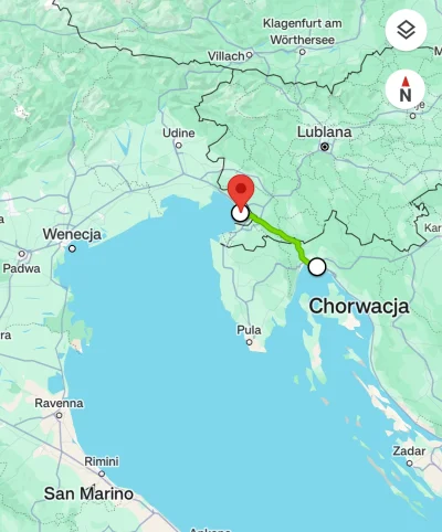 WykopX - TL;DR, pociąg jedzie 78 kilometrów w 2 godziny z włoskiego Triestu do Chorwa...