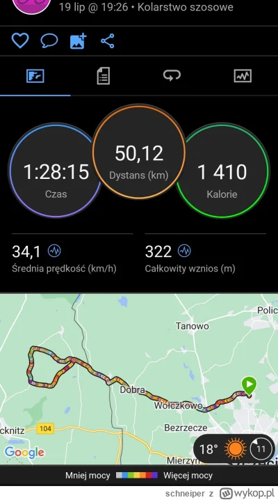 schneiper - 504 370 + 51 + 50 = 504 471

Wczorajszy rozjazd z ziomeczkiem i dzisiejsz...