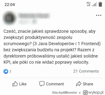 BlackpillMonster - Kiedy wy przez weekend klepiecie leetcode i oglądacie tutoriale, w...