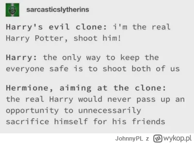 JohnnyPL - #harrypotter Wybraniec oskarek znów w natarciu