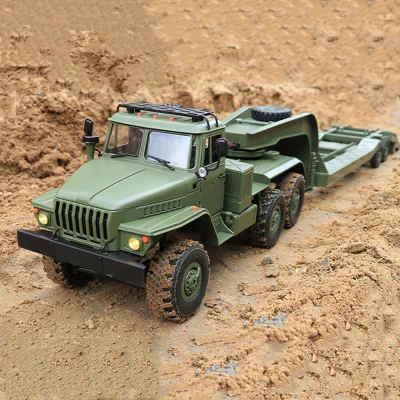 n____S - ❗ WPL B36-3 Ural 1/16 2.4G 6WD RTR RC Car Military Truck With Trailer [EU]
〽...