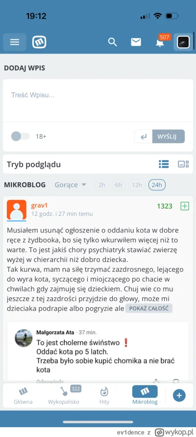 ev1dence - Chyba od miesiąca zmieniło mi się UI na wykopie na iOS i noo... jest tragi...