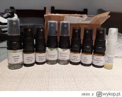 okim - #perfumy 
Interesy z Mireczkiem @underrated to przyjemność - błyskawiczna wysy...