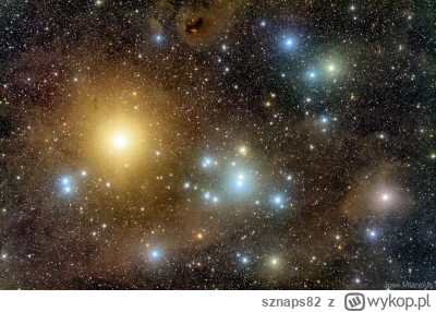 sznaps82 - Gromada gwiazd Hiady. Źródło: Jose Mtanous