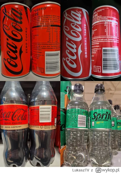 LukaszTV - Jest szansa że wszystkie warianty Coca Coli jeszcze w listopadzie będą ze ...