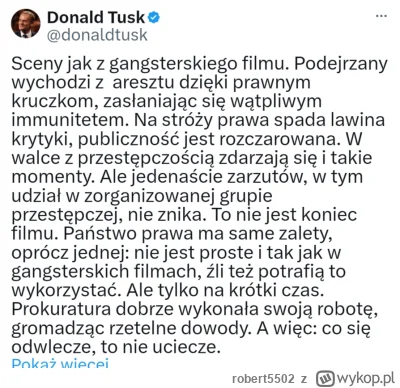 robert5502 - Walka z mafia nie jest łatwa Panie Premierze 
ps Tajne biuro Romanowskie...