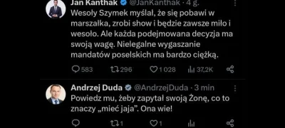 WujaAndzej - @Wraczek: chodziło o poniżenie Hołowni za rzekomy brak ostrej decyzji w ...