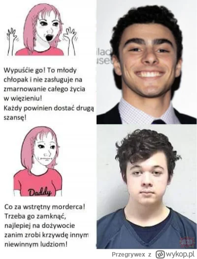 Przegrywex - #usa #heheszki #przegryw #logikarozowychpaskow #kylerittenhouse #p0lka