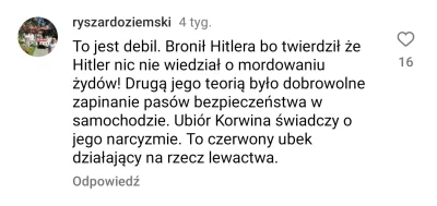 pieknylowca - XD,to jak? Korwin w końcu jest ubekiem, lewakiem czy naziolem? #polityk...