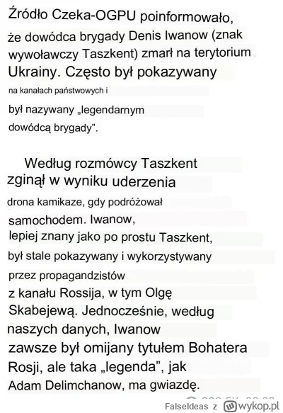 FalseIdeas - No szkoda, szkoda. A teraz czekamy na film z drona.

#ukraina #rosja #wo...