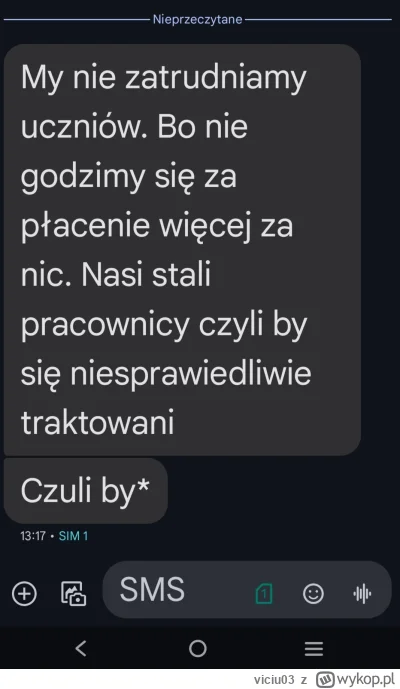 viciu03 - Szukam aktualnie pracy bo trafiłem na średnią i niezbyt pewną a jednocześni...