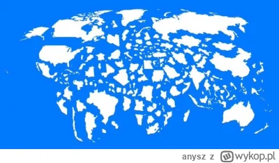 anysz - #mapy gdyby kraje musiały zachować dystans społeczny ( ͡° ͜ʖ ͡°)