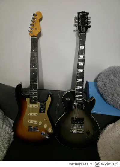 michal1241 - Fender ultra 2
Gibson standard 
:-)