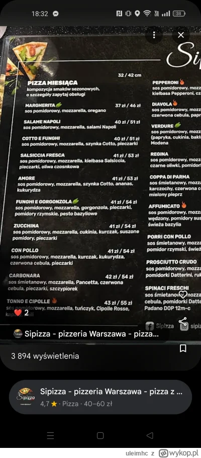 uleimhc - Ceny gastronomii w Polsce są takie same jak w całej Europie.

Byłem w tym r...