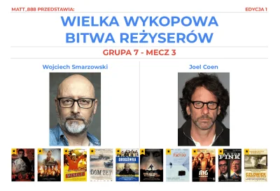 Matt_888 - WIELKA WYKOPOWA BITWA REŻYSERÓW - EDYCJA 1!

Tag do obserwacji lub czarnol...