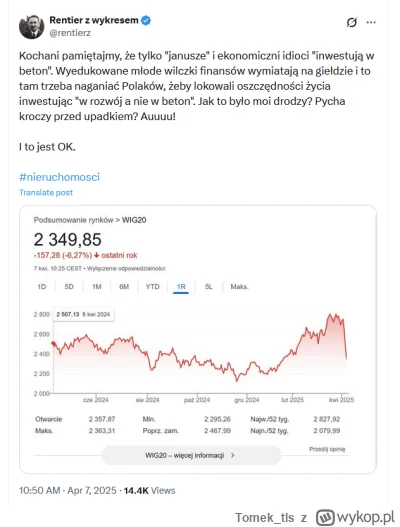 Tomek_tls - Ten to najgłupszy, ale nawet śmieszy:

#nieruchomosci