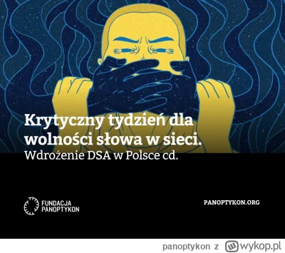 panoptykon - Krytyczny tydzień dla wolności słowa w sieci

Polski rząd wciąż pracuje ...