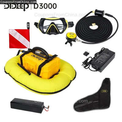 n____S - ❗ DIDEEP D3000 Diving Ventilator System 40000mAh [EU]
〽️ Cena: 365.99 USD (d...