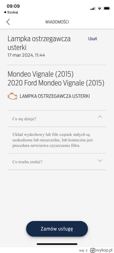 saj - @grzesio1912 na razie - po wymianie czujnika nox jest Ok. Ale ogólnie raz na mi...