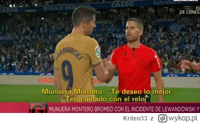 Kriten33 - Szacunek dla Pana Sędziego, który kiedyś złożył życzenia urodzinowe Lewemu...