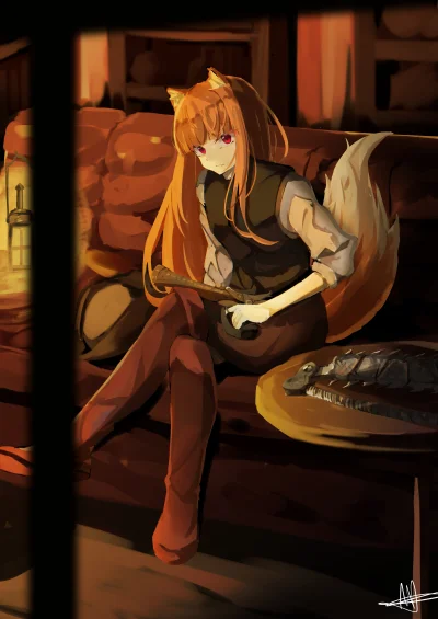 LatajacaPapryka512 - #holo #horo #spiceandwolf #anime #randomanimeshit