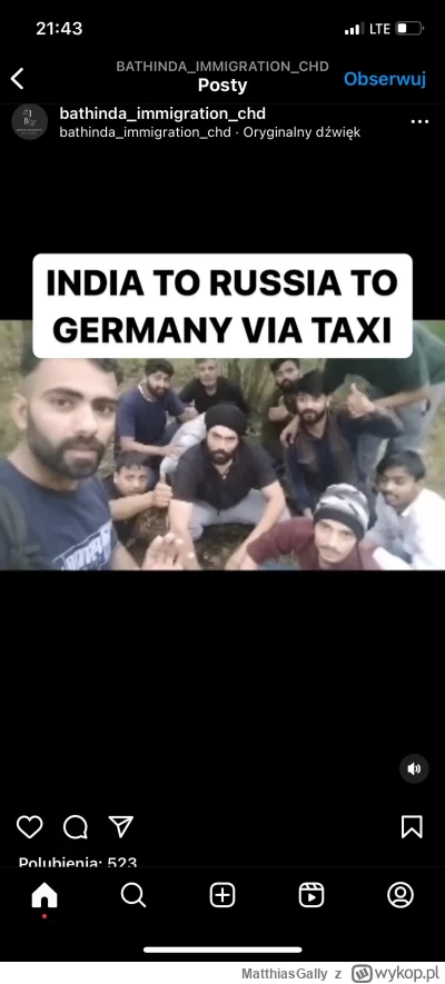 MatthiasGally - Na Instagramie oficjalnie reklamują się firmy zajmujące się przemytem...