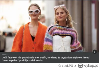 GratisLPG - Jak ktoś ci powie, że wyglądasz źle to znaczy, że wyglądasz dobrze ( ͡° ͜...