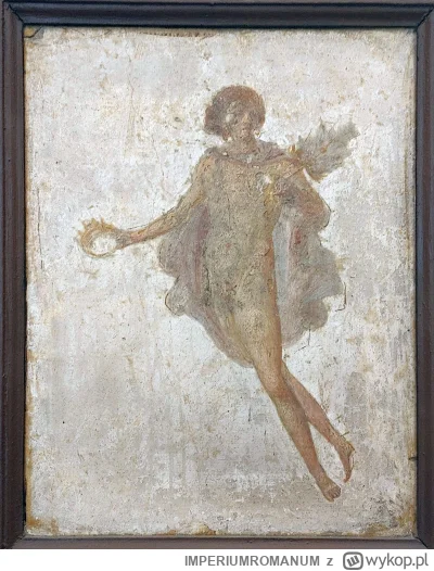IMPERIUMROMANUM - Fresk rzymski ukazujący lecącego młodego mężczyznę

Fresk rzymski u...