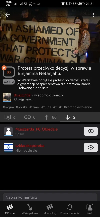 d.....k - Zawsze się znajdzie jakiś troll do zakopania...
Tym razem do tej pory to dw...
