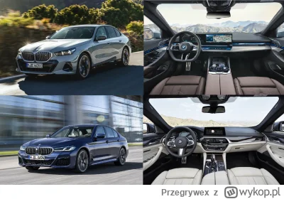 Przegrywex - Które BMW serii 5 się wam bardziej podoba?
Na górze nowe  G60
Na dole "s...
