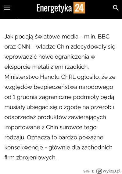 Sin- - Tak się kończą interesy zachodu z Chinami. Jeszcze niech więcej firm się tam p...