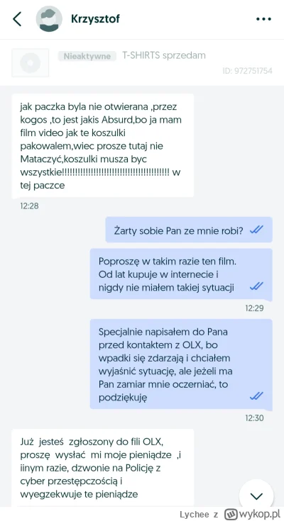Lychee - Co tu się... 

Trochę w internecie kupuje, trochę sprzedaję. Myślę, że paczk...