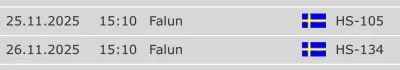 Zoyav - proszę pamiętać że następne #skoki we wtorek i środę o 15:10