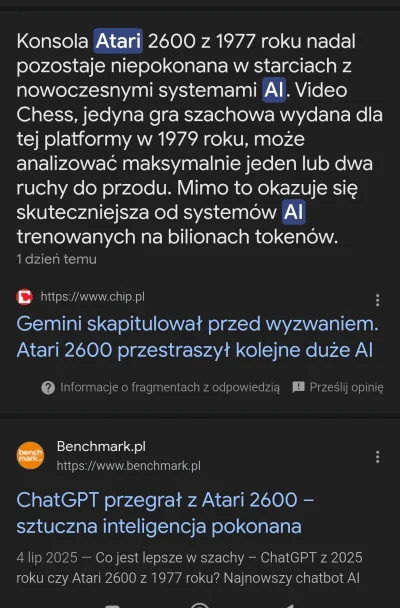 PopeLeon - Singularity tuż za rogiem xd

#sztucznainteligencja #atari #szachy #ai