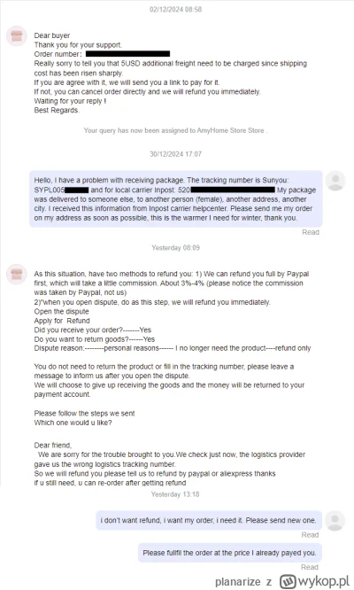 planarize - Cześć Wykop! Potrzebuję otworzyć spór na Aliexpressie, ale przez to fatal...