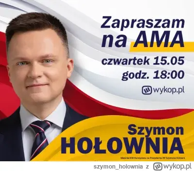 GeneTakavic - AMA z Szymonem Hołownią to d--a a nie AMA, bo nie odpowiada na wszystki...