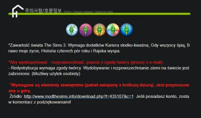 Borealny - Jezu, jak ja wyję z nazw dodatków do Sims 3 po Koreańsku. xd
#simsy #sims3...