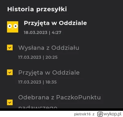 pietrek16 - Będzie dziś?
#inpost