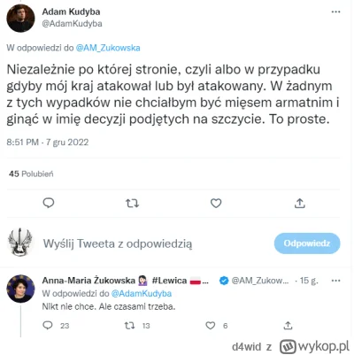 d4wid - >@CipakKrulRzycia: Żukowska ma ostatnio zaskakujące przebłyski RiGCZ-u. Podmi...