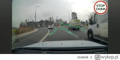 mwink - @troloslaw Widać dokładnie linie jak prowadzą pasy. Skrajny lewy jest do zawr...