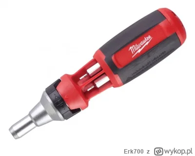 Erk700 - #narzedzia #majsterkowanie
Szukam wkrętaka z grzechotką i długimi bitami (L ...