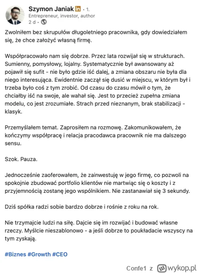 Confe1 - #linkedin Ananas też odchodzi xD