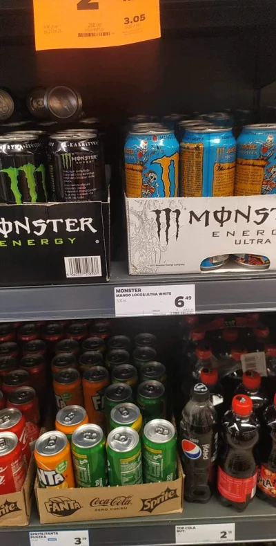 nekoenjoyer - czy ja coś przegapiłem? od kiedy monster kosztuje prawie 7 zloti 
CHORE...