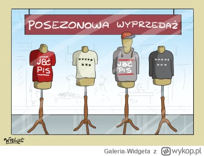 Galeria-Widgeta - Publikacja w Tygodniku ANGORA, rys. Widget

#koszulki #jbcpis #osie...