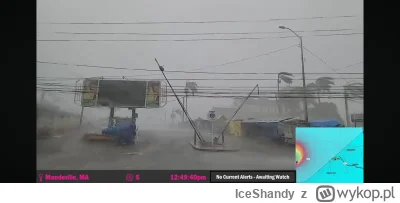 IceShandy - Miejscowość Santa Cruz. 
#huragan #pogoda #burza #jamajka