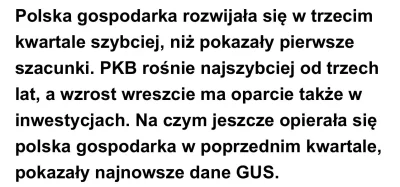 czerwonykomuch - UŚMIECHACIE SIĘ JUŻ?!

#polska #gospodarka #ekonomia #bekazpisu #bek...